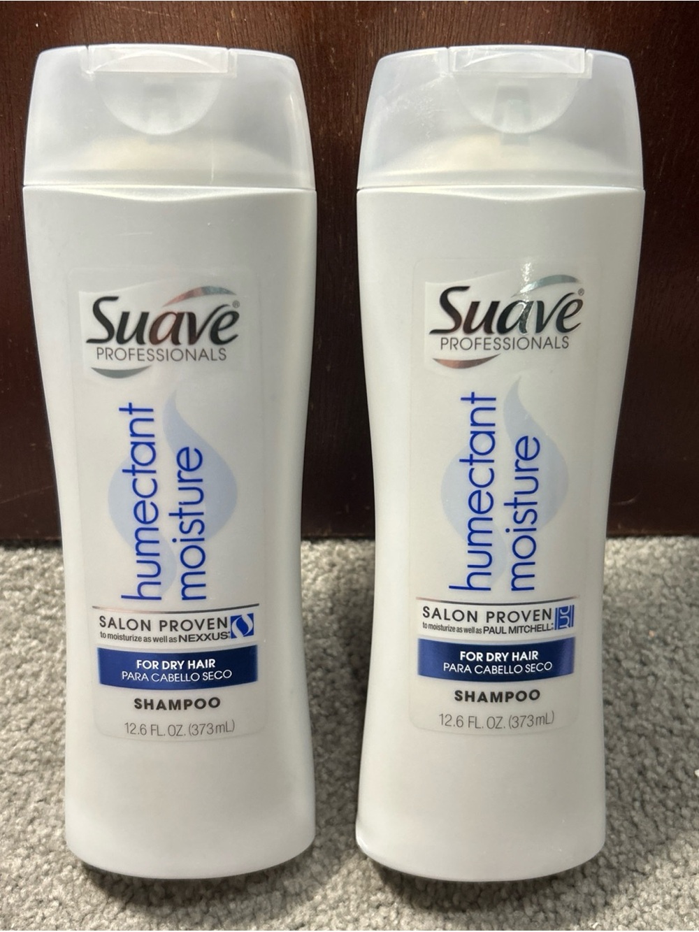 X2 Suave Humectant Moisture Deep Moisture Replenish Shampoo Dry Hair 12.6oz